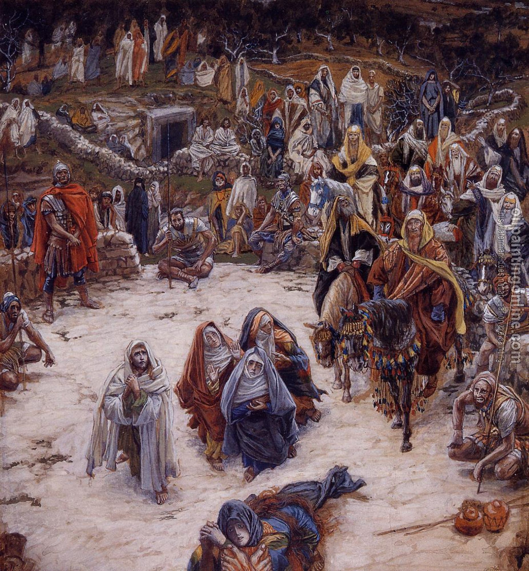 Tissot, James - What Our Saviour Saw from the Cross
